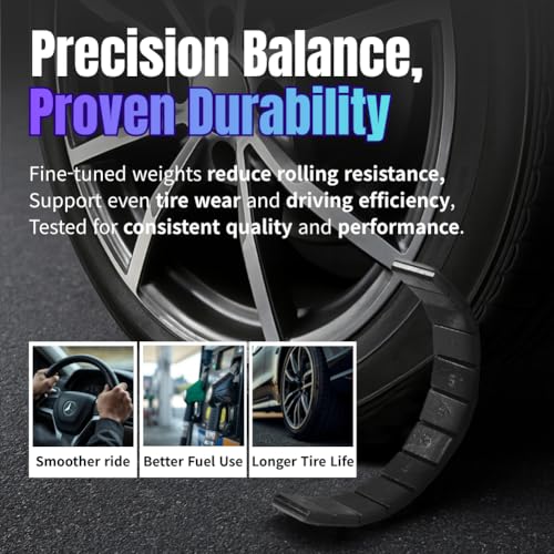 5gr, Black, Adhesive Stick On Wheel Weights, Easy Peel, Low Profile, Cars, SUVs, Motorcycles, RC Cars, Crafts, 63.5 Oz/Box, 30 Strip, Korean Made, - color: 5g, 30 strips, black