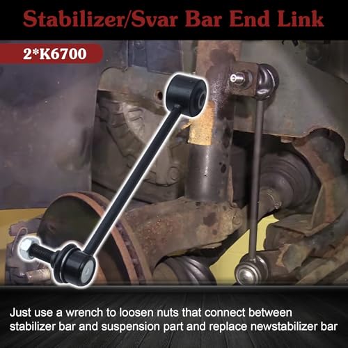 2* K6700 Rear Sway Bar Link - Restore Rear SUV Stability - color: 2*K6700, size: Sway Bar Link