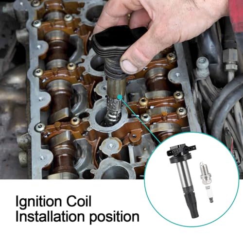 AULINK 8PCS Ignition Coil Pack BKR5EGP Spark Plugs For Jaguar S-Type Super