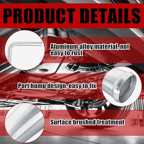1.5" 38mm OD Aluminum Intercooler Pipe 90 Degree Elbow Aluminum Pipe 23.5in 600mm Length Intercooler Piping Air Intake Tube Aluminum Round Tube Wire Drawing Treatment Silver - color: 90 degree, size: OD: 1.5"(38mm) L: 23.62"(600mm)