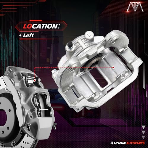 18B4726 Rear Left Driver Side Disc Brake Caliper Assembly - color: 18B4726 Rear Left