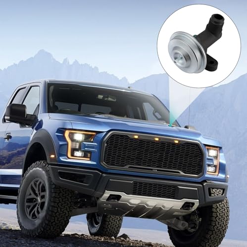 AULINK EGV537 EGR Valve (5.4L V8) For Ford E150 E250 F150 F250 Excursion - color: Black EGV537