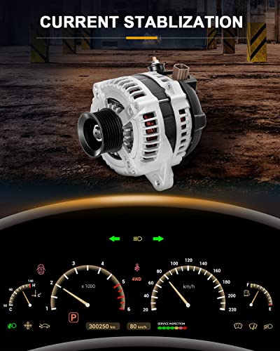 ROADFAR 100AMP Alternator for Toyota for RAV4 2.4L 2006-2008,for 11201