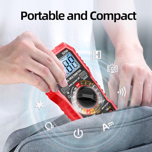 ANENG Digital Multimeter Tester,AC/DC Voltage,DC Current,Auto Voltmeter