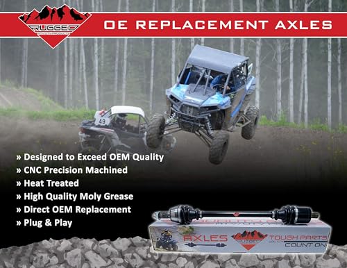 RUGGED Performance Axle for 2011-2019 Suzuki LT-A750 KingQuad AXi Power Steering/LT-A750X KingQuad AXi 4x4 Rear Left,Rear Right OEM: 64901-31G41
