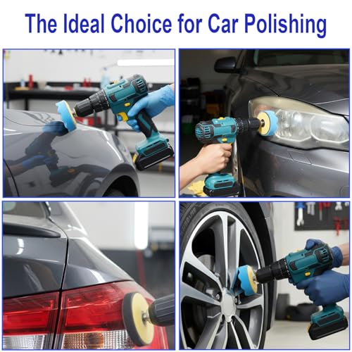 137PCS 2 Inch Sanding & Polishing Kit, Hook and Loop Backing Pads for Drill - size: 2 Inch