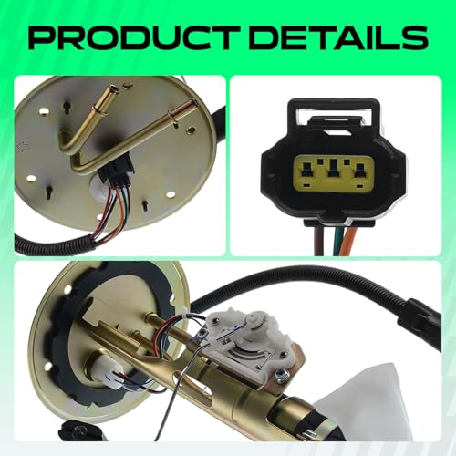 YHTAUTO Fuel Pump Assembly with Sending Unit for Ford, Mercury
