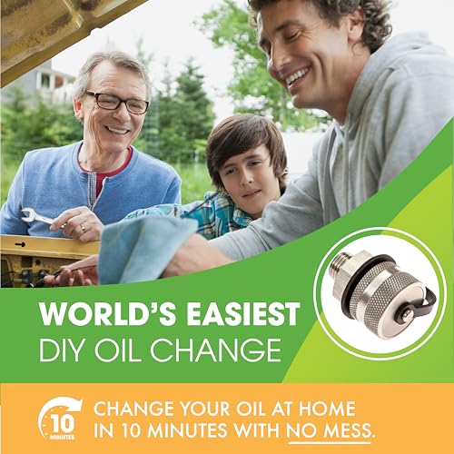 ValvoMax Oil Drain Valve – Quick Twist Oil Drain Plug for Mess-Free DIY Oil Changes – No Tools Required – 1/2-20 Thread Size – Veteran-Owned American Brand - size: 1/2-20