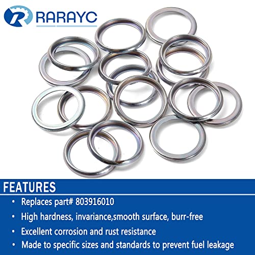 16Pcs Oil Drain Plug Gasket Crush Washer Replacement for Subaru 803916010