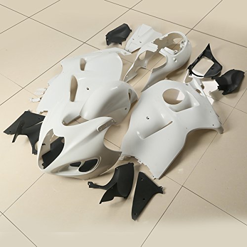 TCT-MOTORPARTS Unpainted Fairing Bodywork Kit Fits for Suzuki Hayabusa GSX1300R GSXR 1300 99-07 - size: Fit For GSXR1300 1999-2007