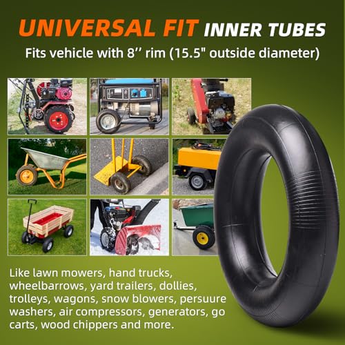 AR-PRO 4.80/4.00-8 Inner Tube, TR-13 Valve Stem, 2-Pack - size: 4.80/4.00-8(TR-13)