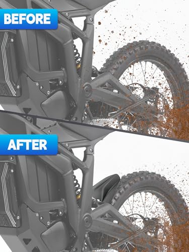 Rear Wheel Fender for Talaria Sting MX3 MX4 MX5-Black - color: Black-1