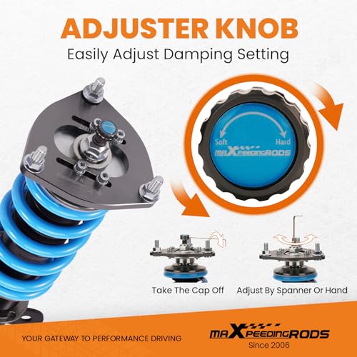 maXpeedingrods Coilover for Scion TC 2011-2016, for Toyota Zelas 2011-2016 - size: Zelas 2011-2016
