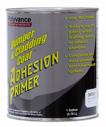 Polyvance Bumper and Cladding Adhesion Primer, Low VOC, White, Gallon