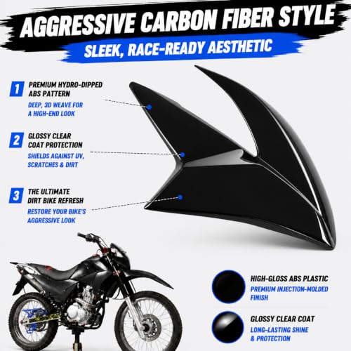 Plastics Fairing Kit for Hawk 250 (All Years) - color: black