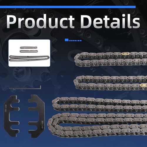 Timing Chain Water Pump Kit with 303-1248 Camshaft Holding Tool