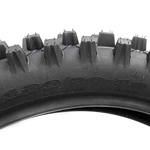 MMG 120/90-19 Motocross Dirt Bike Tire, Off-Road, Tube Type