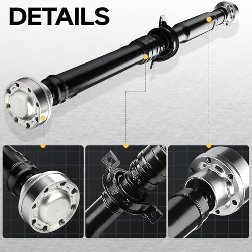 47.48''-50.04'' Rear Drive Shaft Fit For Jeep Grand Cherokee - size: 5038552AA; Rear; 47.48in - 50.04in
