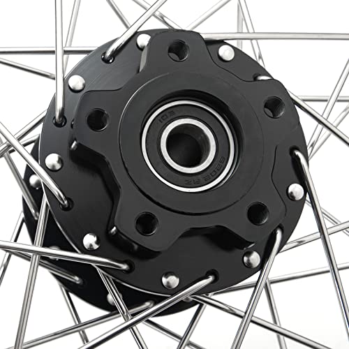 TOFR CNC 14x2.15 Rear Wheel Rim for Talaria Sting R MX3/R MX4/XXX/X3 Pro - color: Black, size: 14" Rear