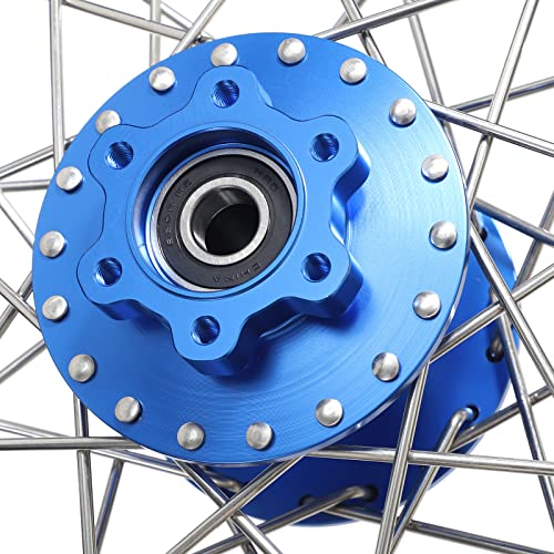 TOFR CNC 14"x2.15" Rear Wheel Rim Hub for Surron SUR-RON Light Bee X LBX - color: Blue, size: 14" Rear
