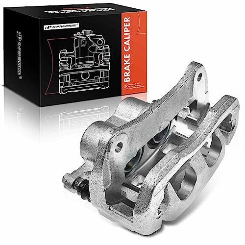 A-Premium Front Left Driver Disc Brake Caliper with Bracket - style: Front Driver Side