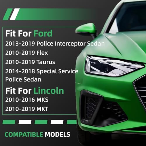 K750388 K750389 2PCS Front Sway Bar End Links for Ford 2010-2019 Flex/Taurus, 2013-2019 Police Interceptor Sedan, 2014-2018 Special Service Police, for Lincoln 2010-2016 MKS, 2010-2019 MKT - size: K750388&K750389-2PC