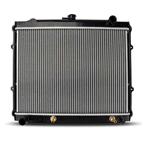 PHILTOP Core Radiator Compatible with 1984-1995 Pickup 2.4L, 1992-1995 4Runner 2.4L Transmission Oil Cooler Included - size: 1984-1995 Pickup 2.4L, 1992-1995 4Runner 2.4L