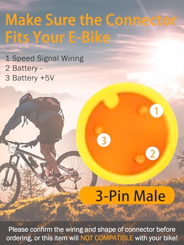 Thumb Throttle Ebike, Electric E Bike Throttle 3 Pin Male Connector