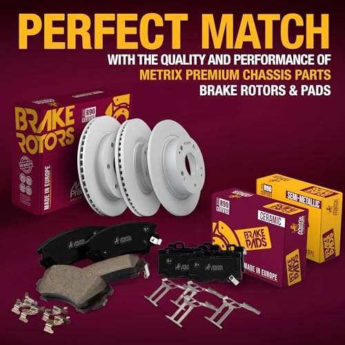 Metrix Premium Chassis Parts 330&345mm F/R Brake Rotor Kit Fits GMC Yukon - size: 96333MT
