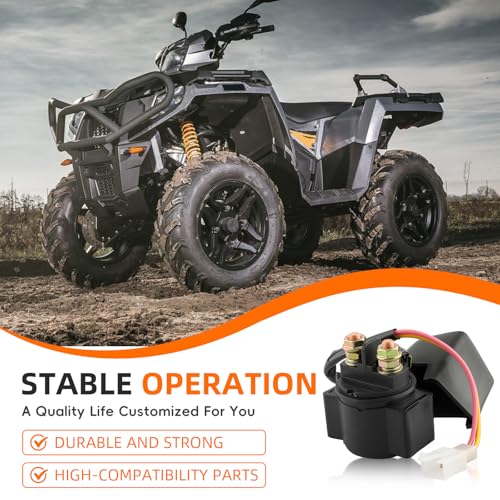GoaMotors Complete Wiring Harness Kit with Ignition Coil Rectifier Ignition Key Switch Starter CDI Solenoid Relay for Coolster for Tao tao for X pro 50cc 100cc 125cc ATV Quad 4 Wheeler 4 Stroke Parts
