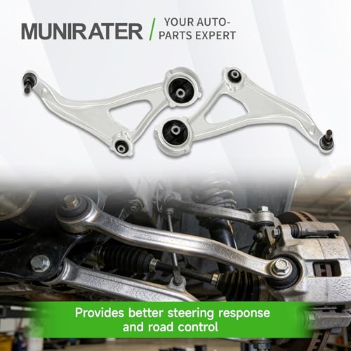 munirater 1 Pair Front Lower Control Arms with Ball Joints