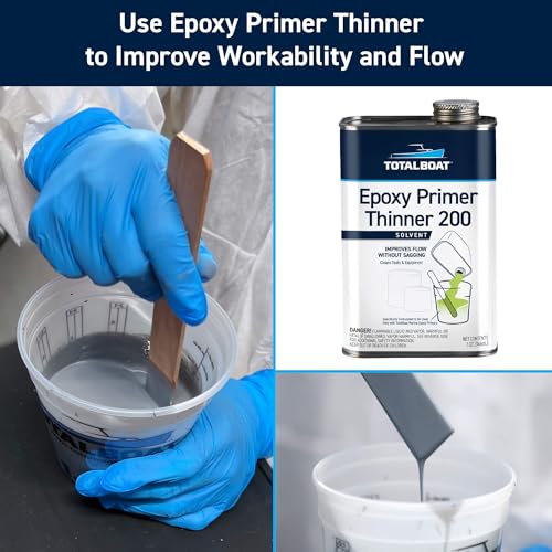 TotalBoat TotalProtect Marine Barrier Coat Epoxy Primer - Gray Gallon - color: Gray, size: 128 Fl Oz (Pack of 1)