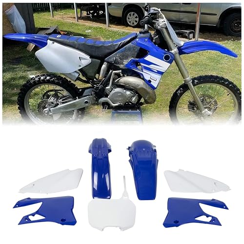 ECOTRIC Replica Restyle kit Compatible with 1996-2001 YZ125 YZ250 - color: Blue & White