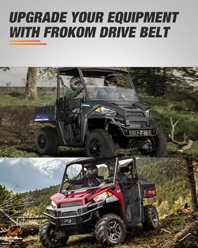 Frokom Drive Belt Fit for Polaris Ranger 500 2011-2013, Ranger 800 2010-2017, RZR 800 2008-2014, Sportsman 500 570 700 800 2007-2014, Replaces 3211162