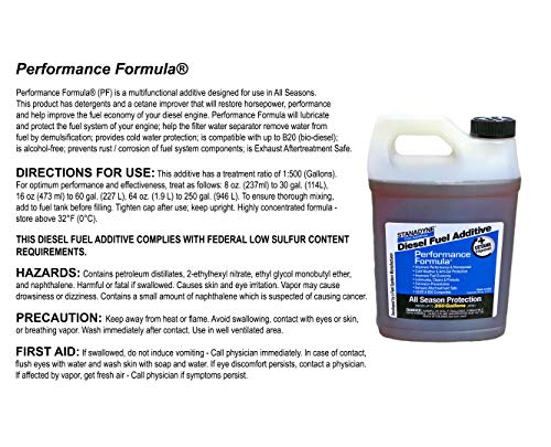Stanadyne Performance Formula Diesel Fuel Additive 2 Pack 1/2 Gallon