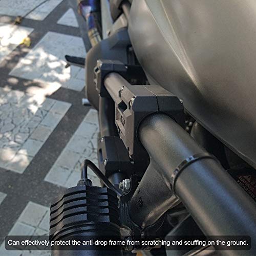 Crash Bar Protectors,3 Pair Universal Motorcycle Bumper Decorative Blocks Motorcycle Motor Guard Bumper Decorative Block Decor 22/25/28mm Fit for R1200GS R1150GS
