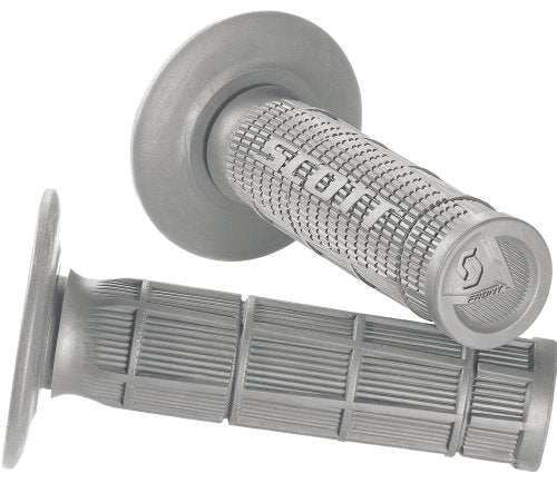 Scott Sports 233927-0011 Gray Radial Half Waffle Motorcycle Grips - color: Gray