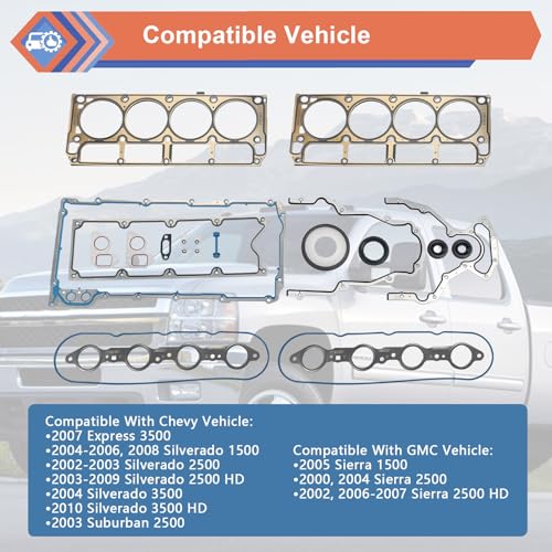GEN 3 III LS 엔진 헤드 개스킷 세트 4.8L 5.3L 5.7L 6.0L에 적합