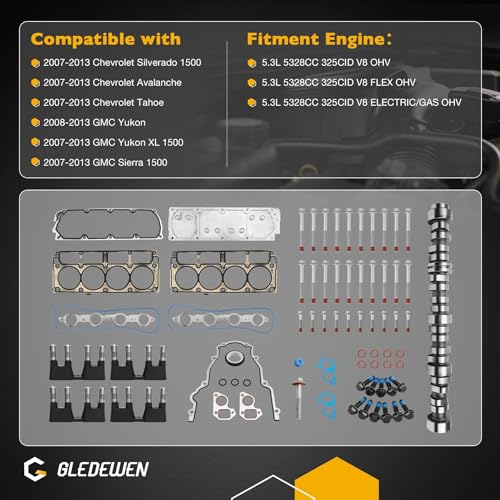 DOD AFM Disabled Kit With Camshaft Lifters For 5.3 Truck SUV Engine