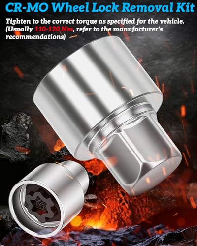 521 Wheel Lock Key for Volkswagen Lug Nut Key - style: 521 master wheel lock key