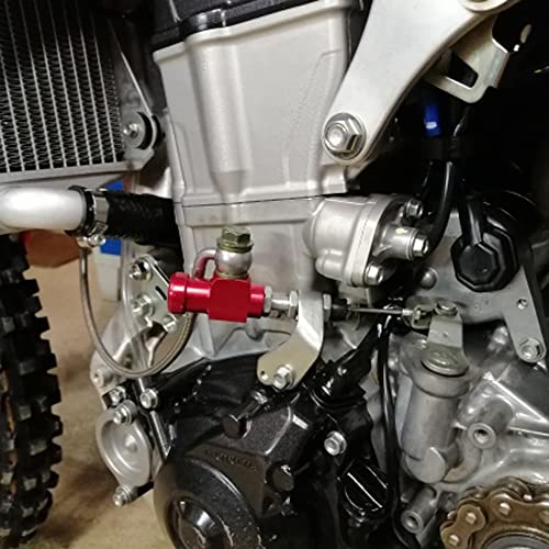 Riloer Refit Hydraulic Clutch Slave Cylinder Pull Rod Accessories, Aluminum Brake Pump Component, Universal for Most Motorcycle ATV, Gold - color: Gold