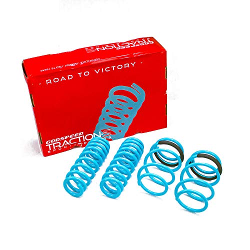 Godspeed LS-TS-BW-0016 Traction-S Performance Lowering Springs, Reduce Body Roll, Improved Handling, Set of 4, compatible with BMW 330i / 330i xDrive (G20) 2019-21