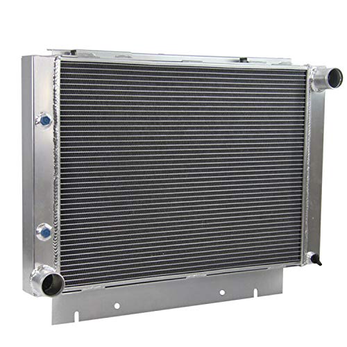 ALLOYWORKS 3 Row Aluminum Radiator+Shroud Fan+Thermostat For 1960-1963 Ford Galaxie 500XL AT/MT