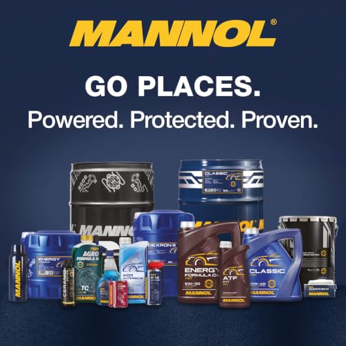 Mannol NS-3 Synthetic CVT Transmission Fluid, 4L Bottle, Ensures Smooth Gear Shifts, Reduces Wear and Tear, Provides Cold Weather Protection - size: 4L