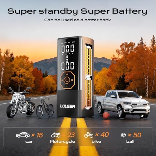 Tire Inflator Portable Air Compressor Cordless Air Pump for Car 180PSI
