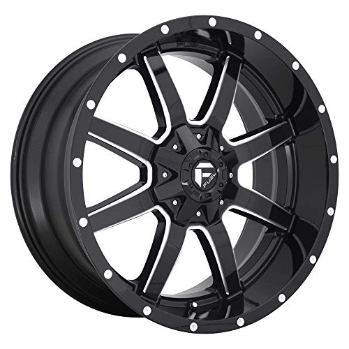 FUEL 1PC MAVERICK GLOSS BLACK MILLED MAVERICK 20x12 6x135.00/6x139.70 GLOSS BLACK MILLED (-44 mm) AUTOMOTIVE RIM