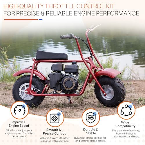 SUNJIKA Throttle Control Assembly Kit for Predator 212cc Honda GX160 GX200