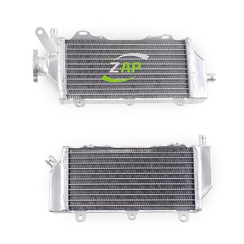 Full Aluminum Radiator Compatible with 2014 15 16 17 2018 Yama ha YZ250F /2014 15 16 2017 YZ450F - size: MM0013