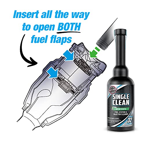 Opti-Lube Single Clean Diesel Injector & Fuel-System Cleaner, 8 oz