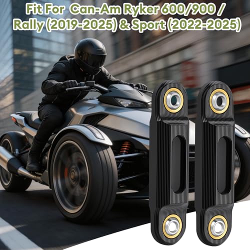 Sway Bar End Links for Can-Am Ryker 600/900/Rally Sport 2019-2025 - color: Black B